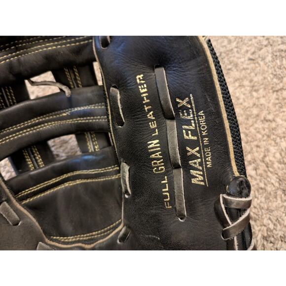 Mizuno Baseball Glove Black Leather MZ 1303 Professional Model - Picture 5 of 6